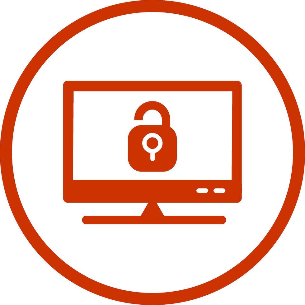Closed Access Vector Icon