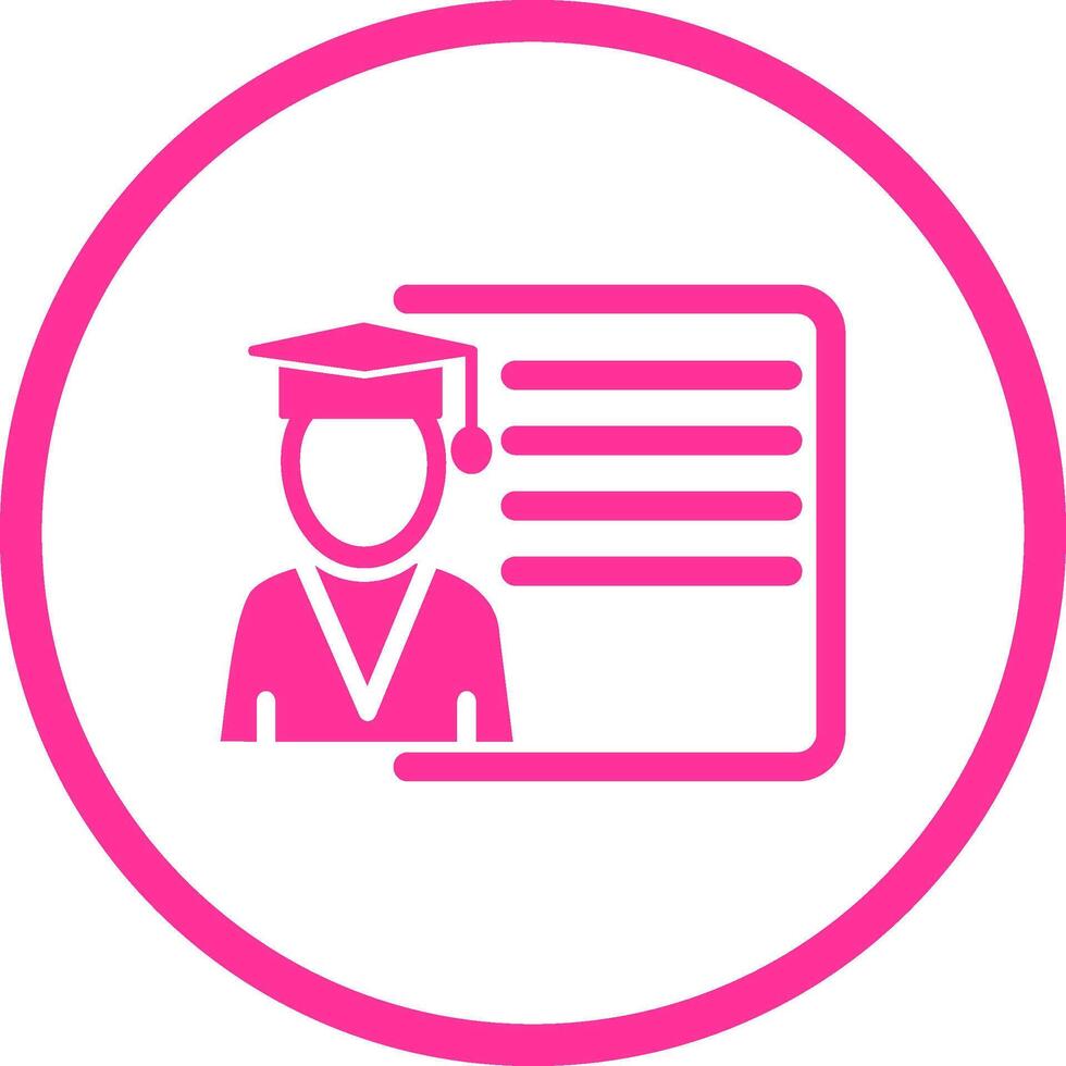 Lecture Vector Icon