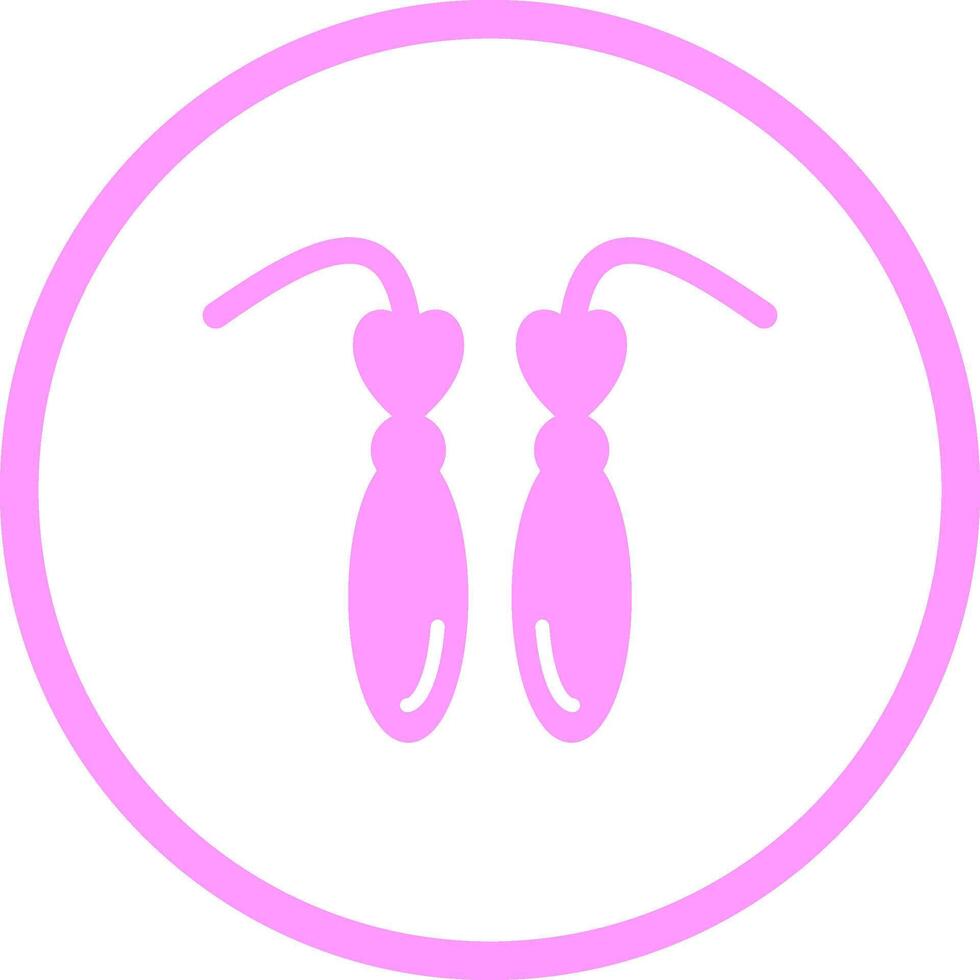 Earrings Vector Icon