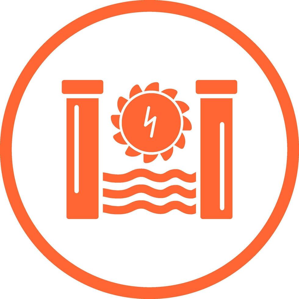 Hydro Power Vector Icon