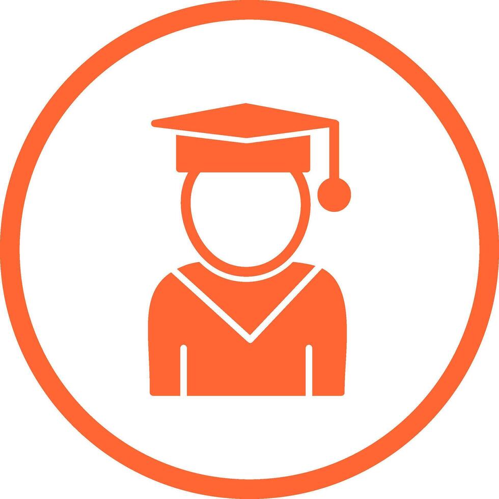 Female Student Vector Icon