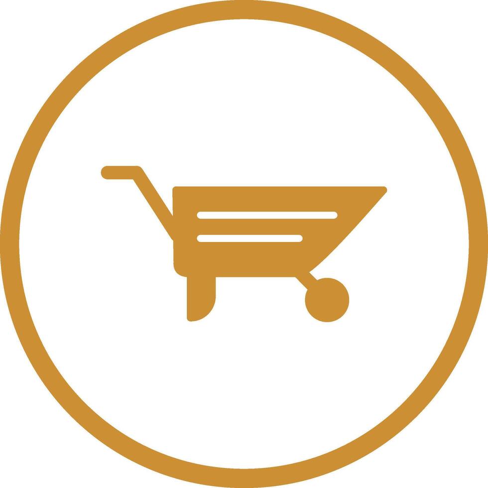 Garden Cart Vector Icon