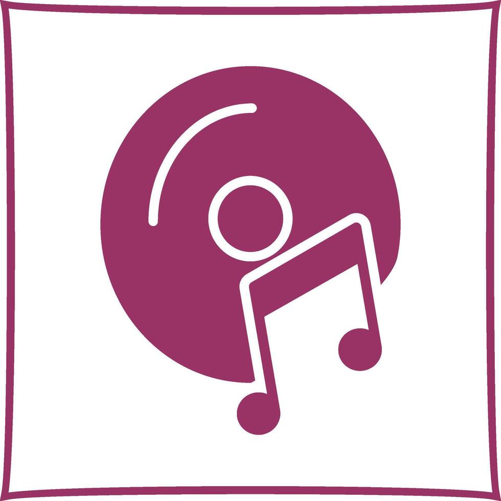 icono de vector de musica