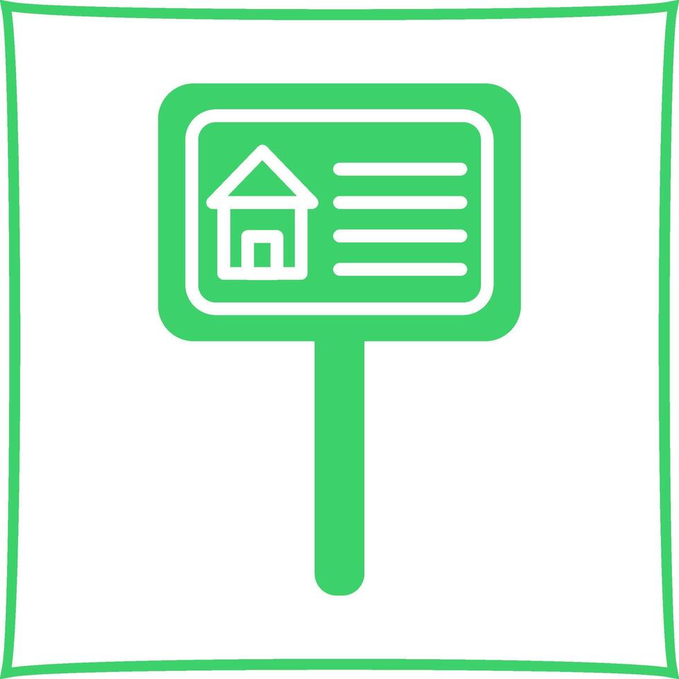 Billboard Vector Icon