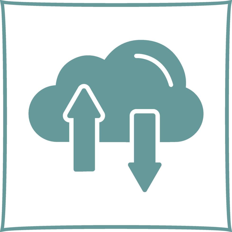 Cloud Storage Vector Icon