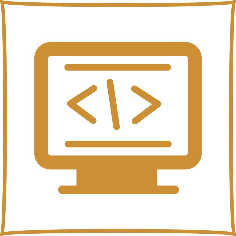 Coding Vector Icon