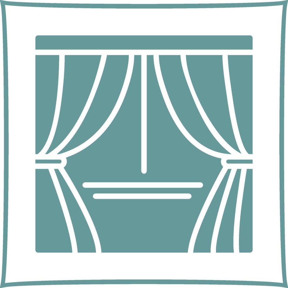 Curtains Vector Icon
