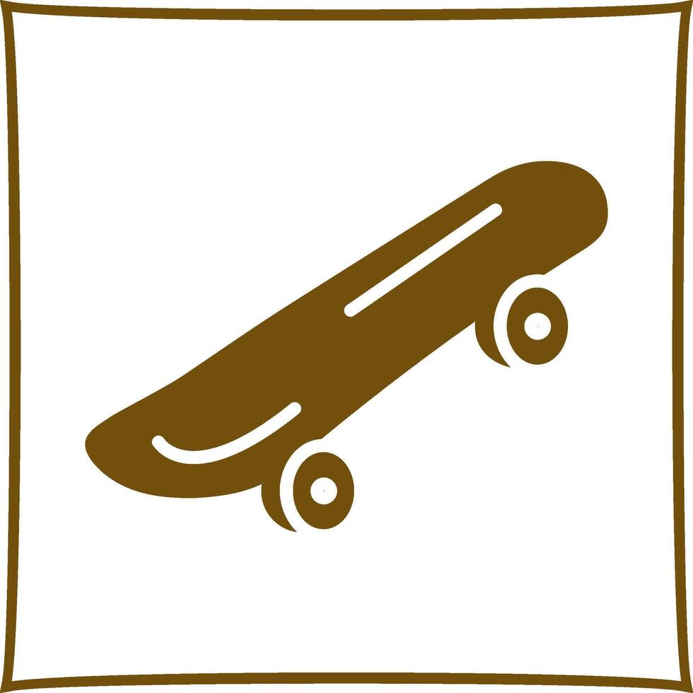 Skateboard Vector Icon