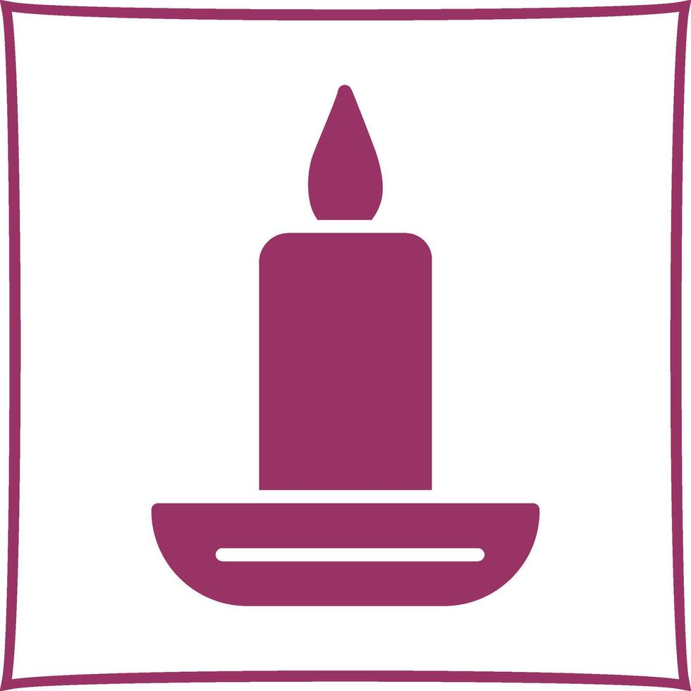 Candle Vector Icon