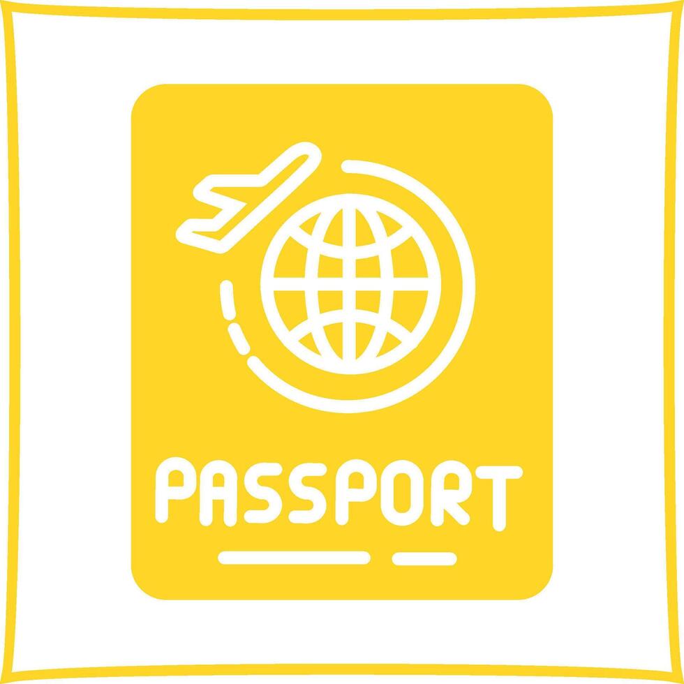 Passport Vector Icon