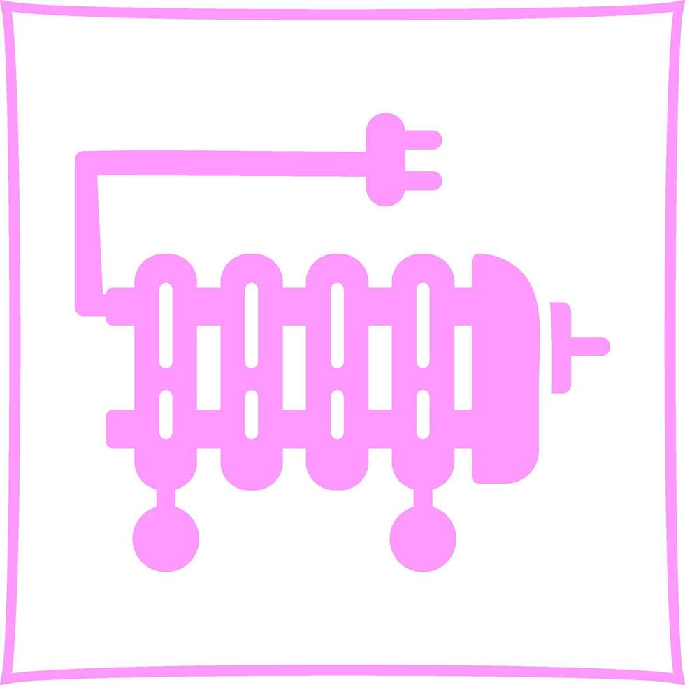 Oil Heater Vector Icon