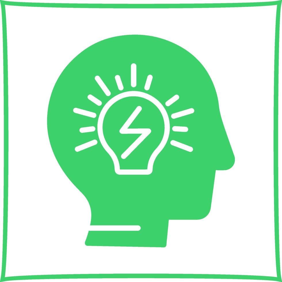 Brainstorming Vector Icon