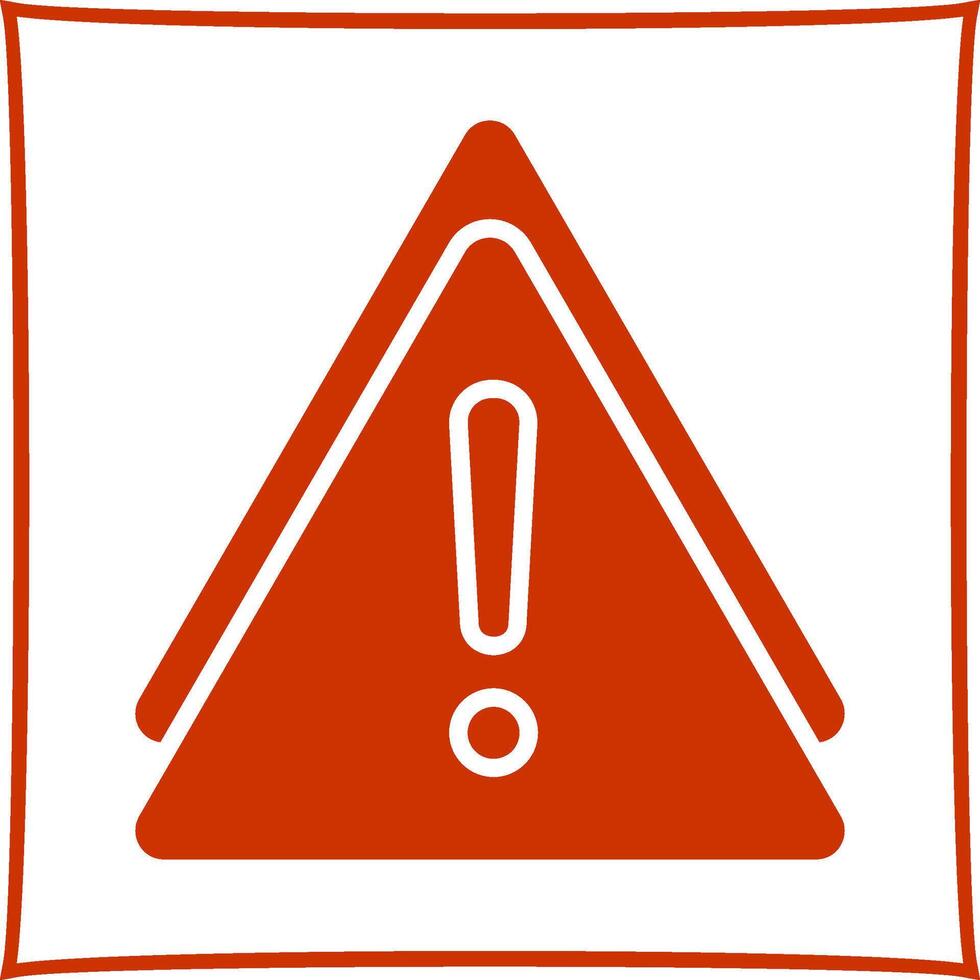 Warning Sign Vector Icon