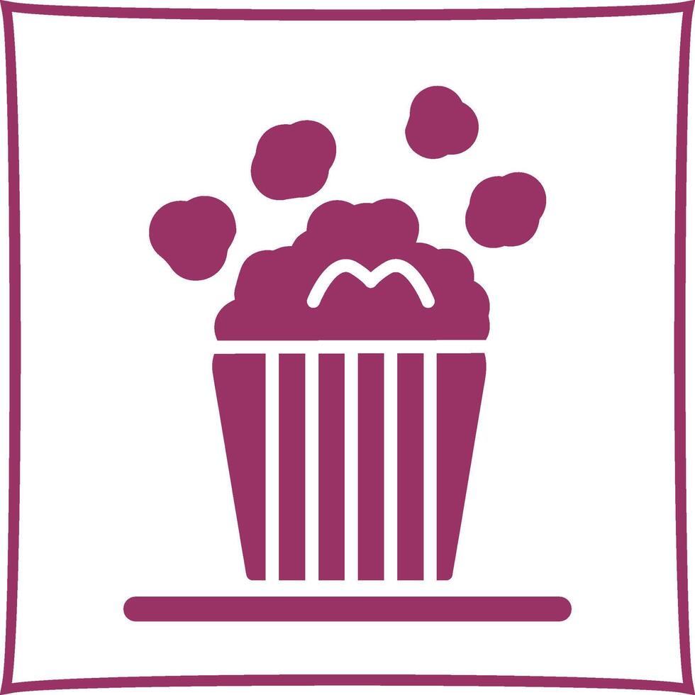 Popcorn Vector Icon