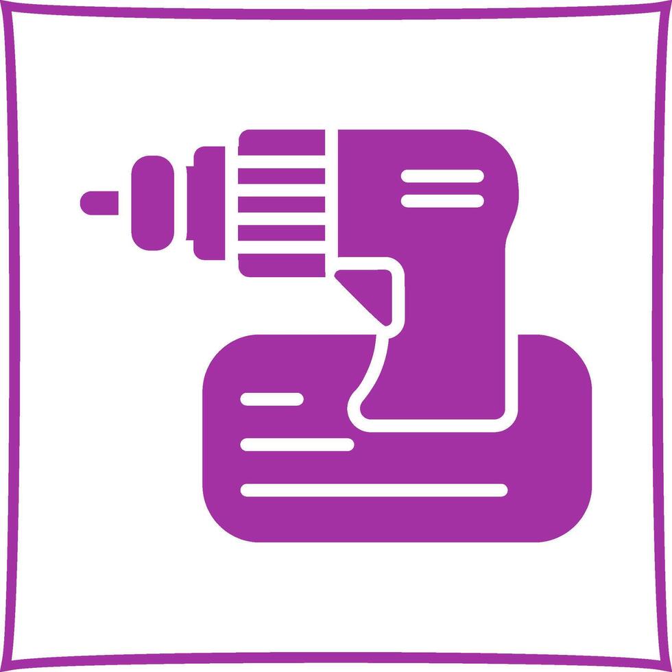 Drill Machine Vector Icon