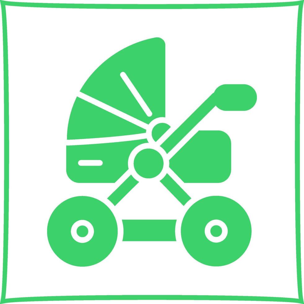 Stroller Vector Icon