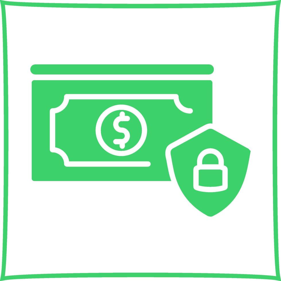 Secure Money Vector Icon