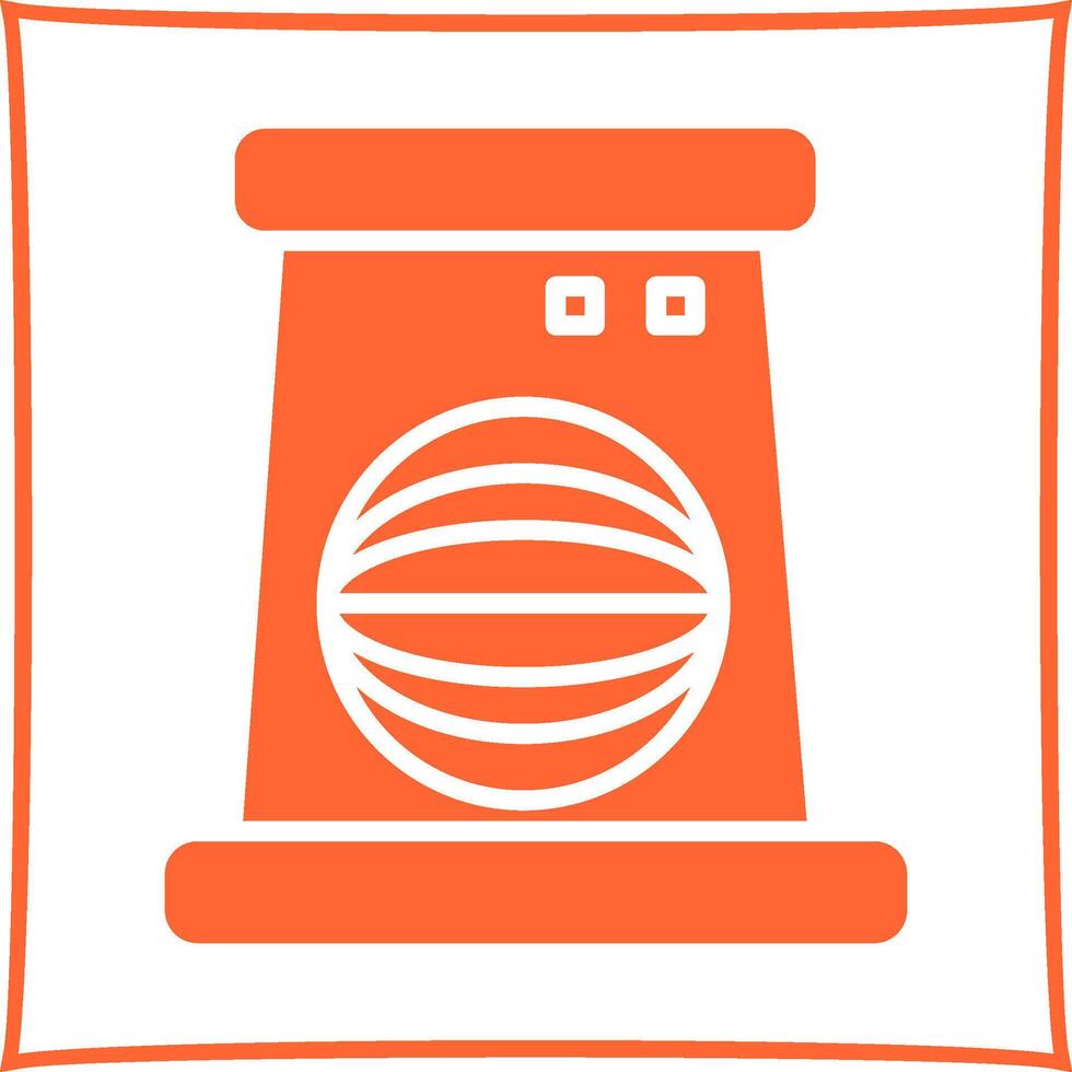 Fan Heater Vector Icon