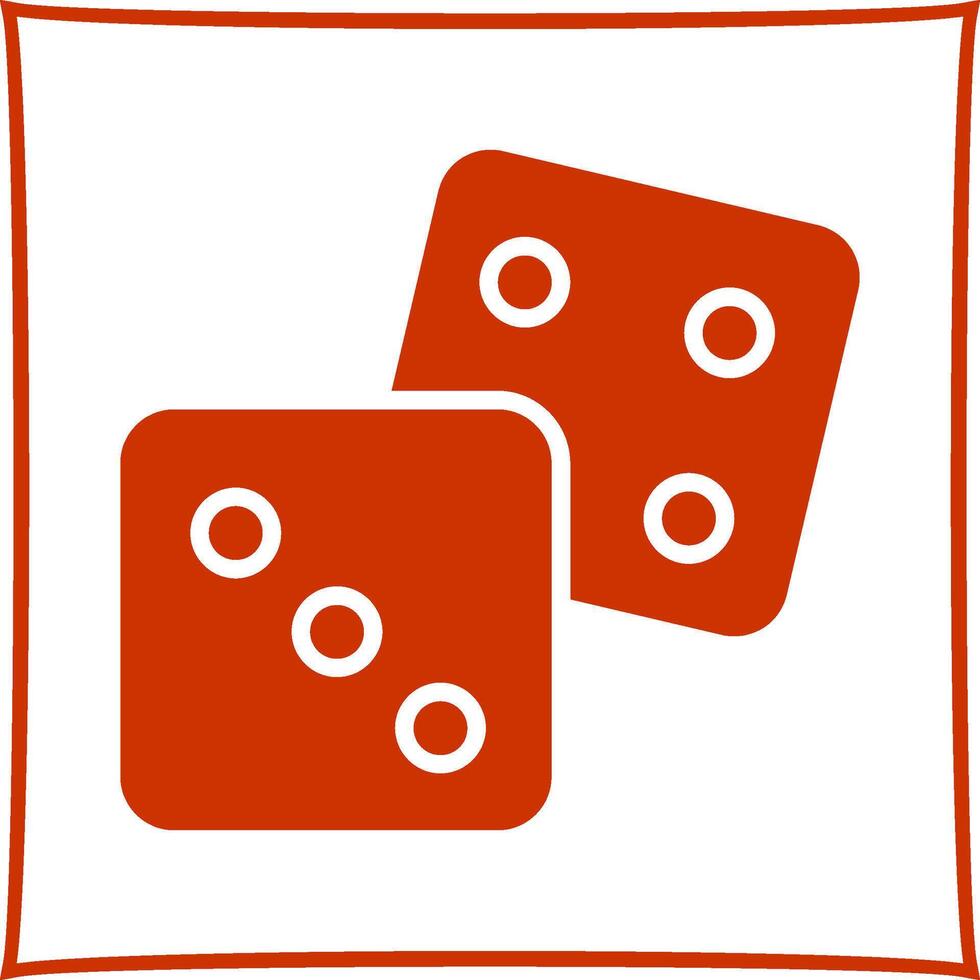 Dice Vector Icon