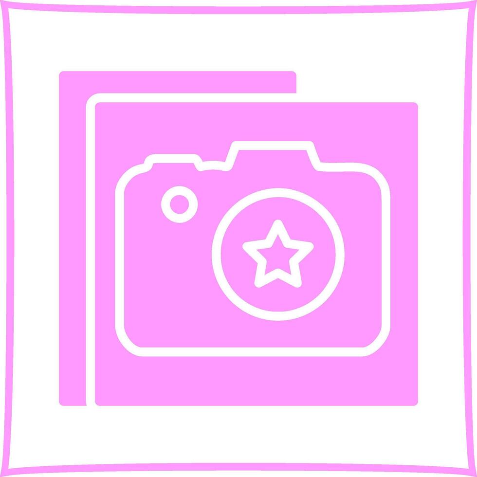 Star Photography Vector Icon