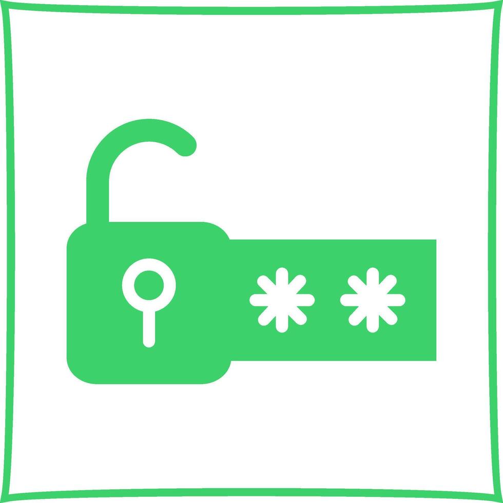 Passcode Lock I Vector Icon