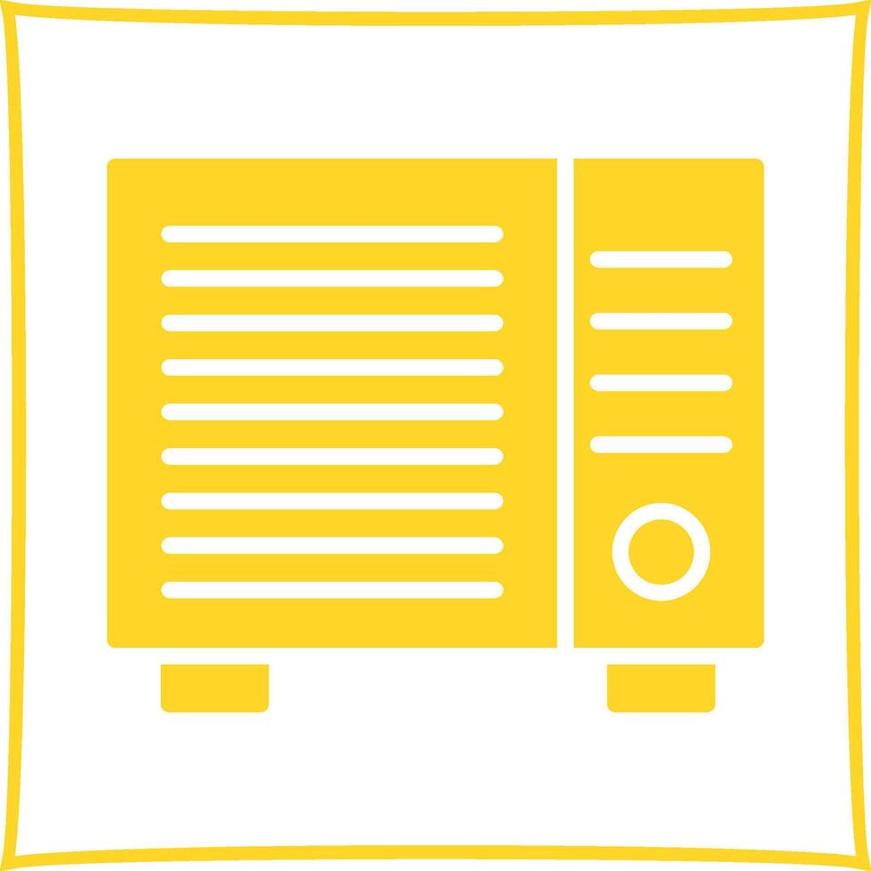 AC Window Unit Vector Icon