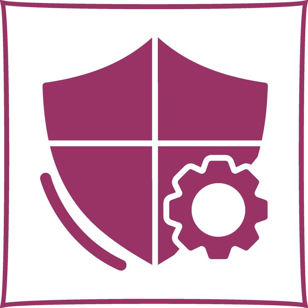 Shield Settings Vector Icon