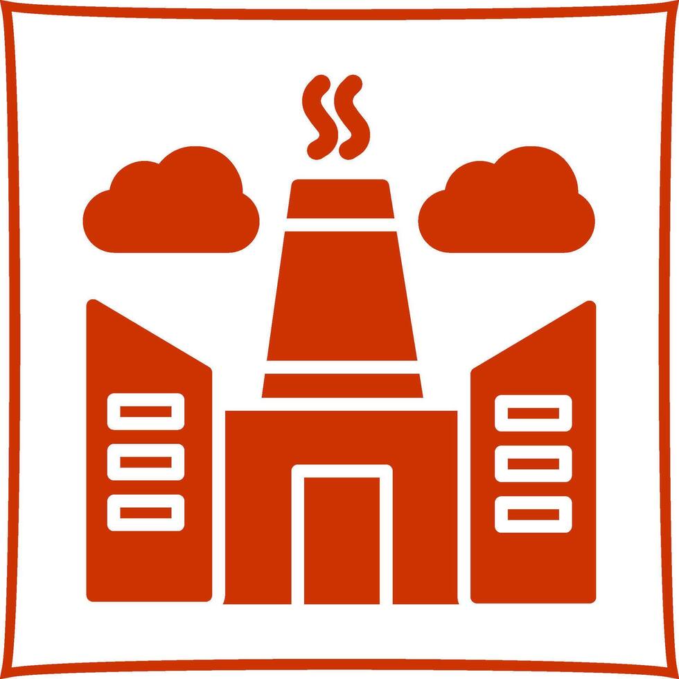 Factory Vector Icon