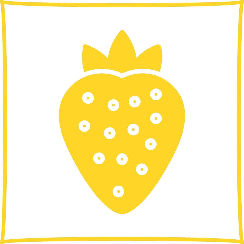 Strawberry Vector Icon