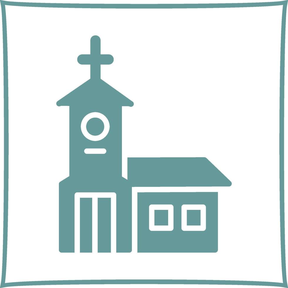 Building Church Vector Icon