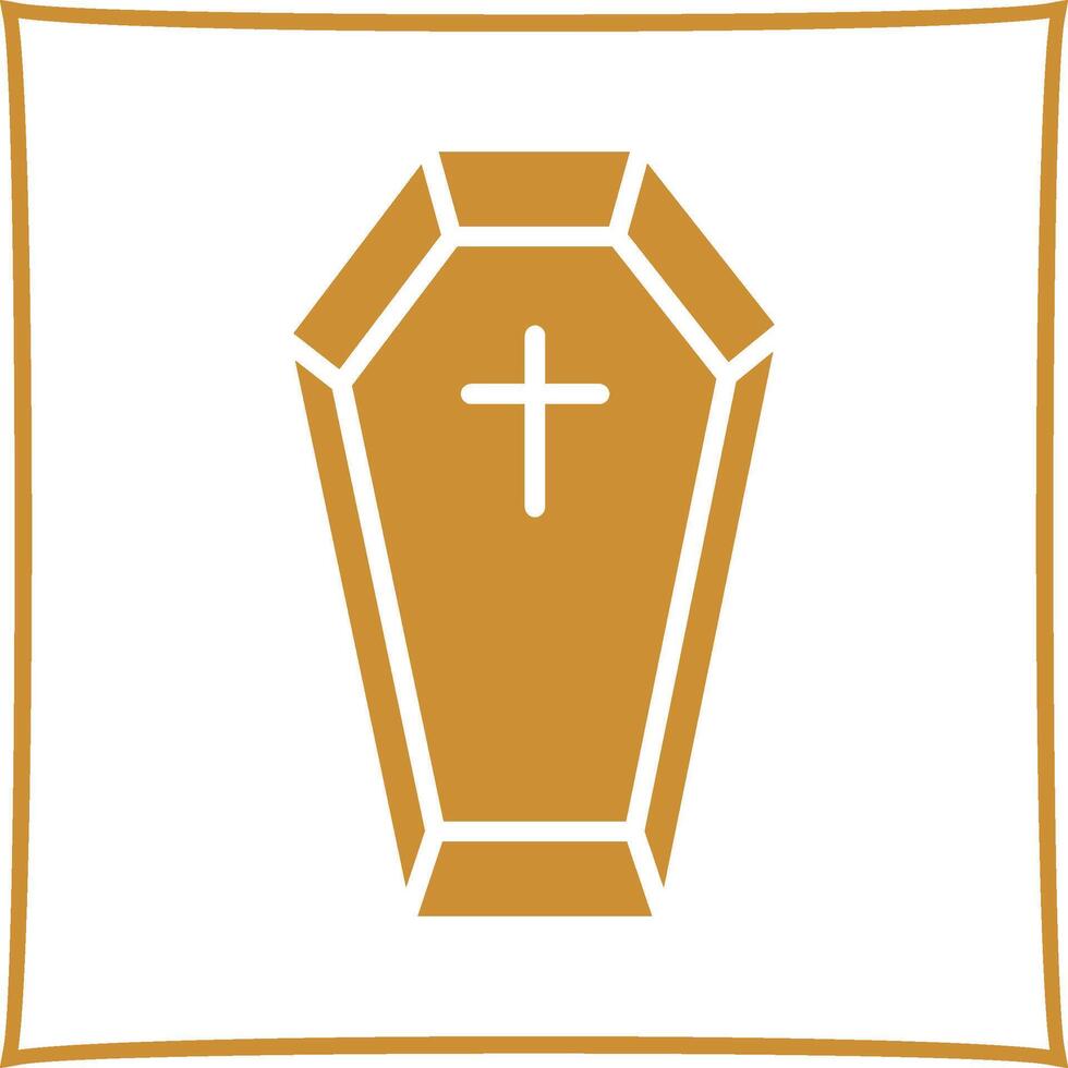 Coffin Vector Icon