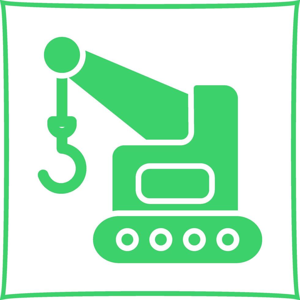 Lifter Crane Vector Icon