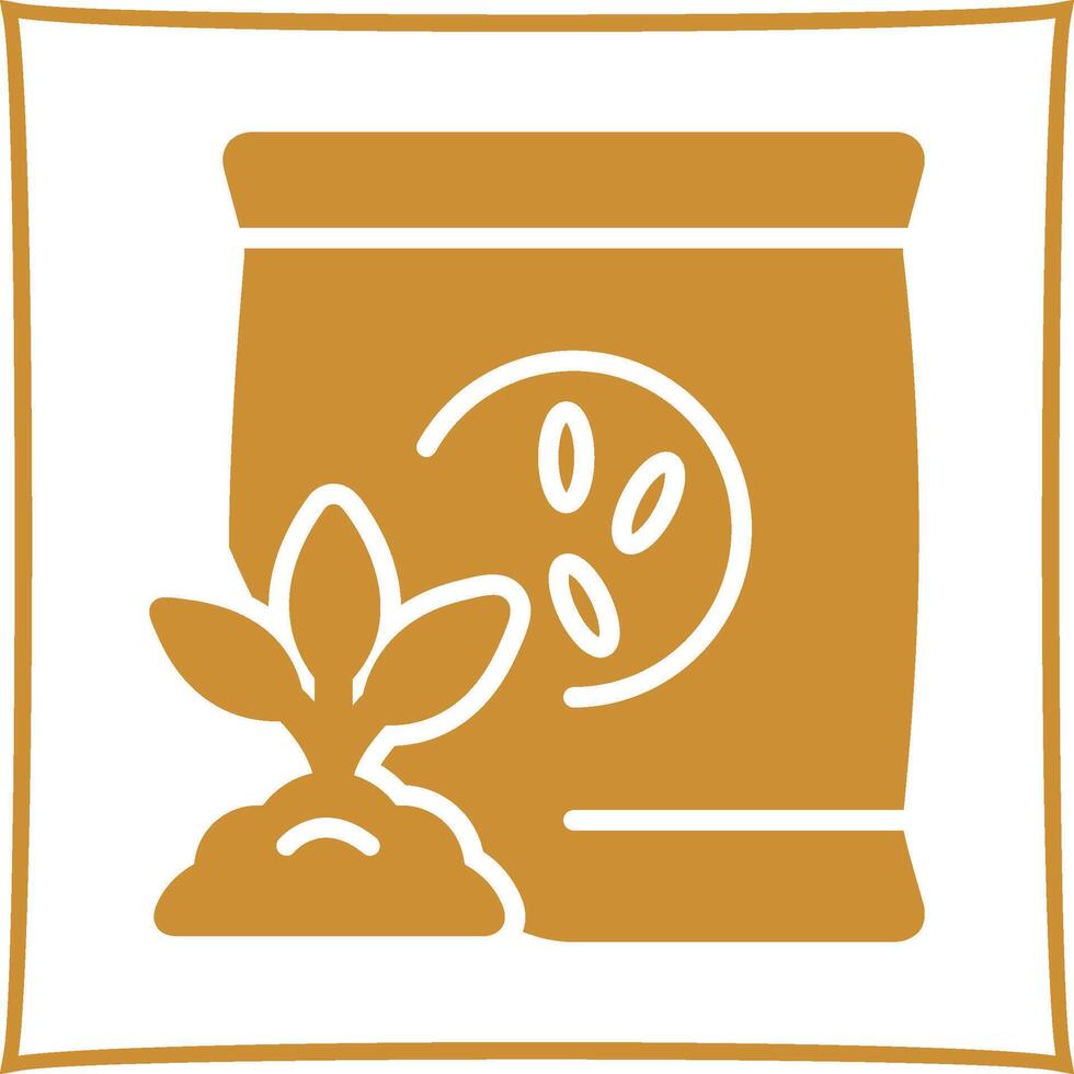Fertilizer Bag Vector Icon