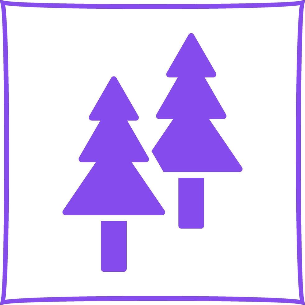 Pine Tree Vector Icon