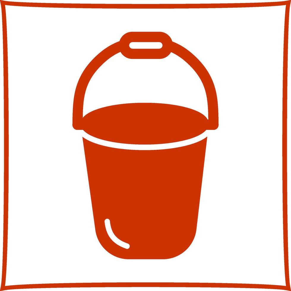 Bucket Vector Icon