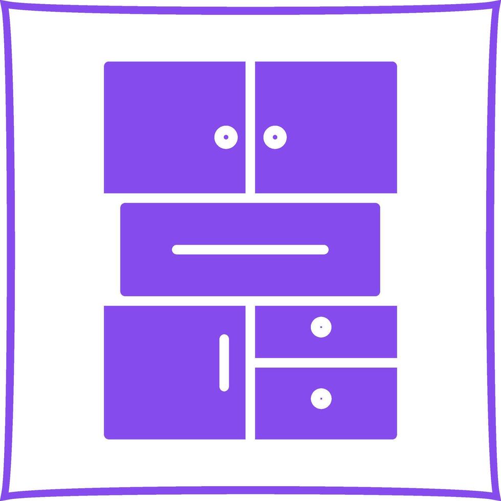Cabinets Vector Icon