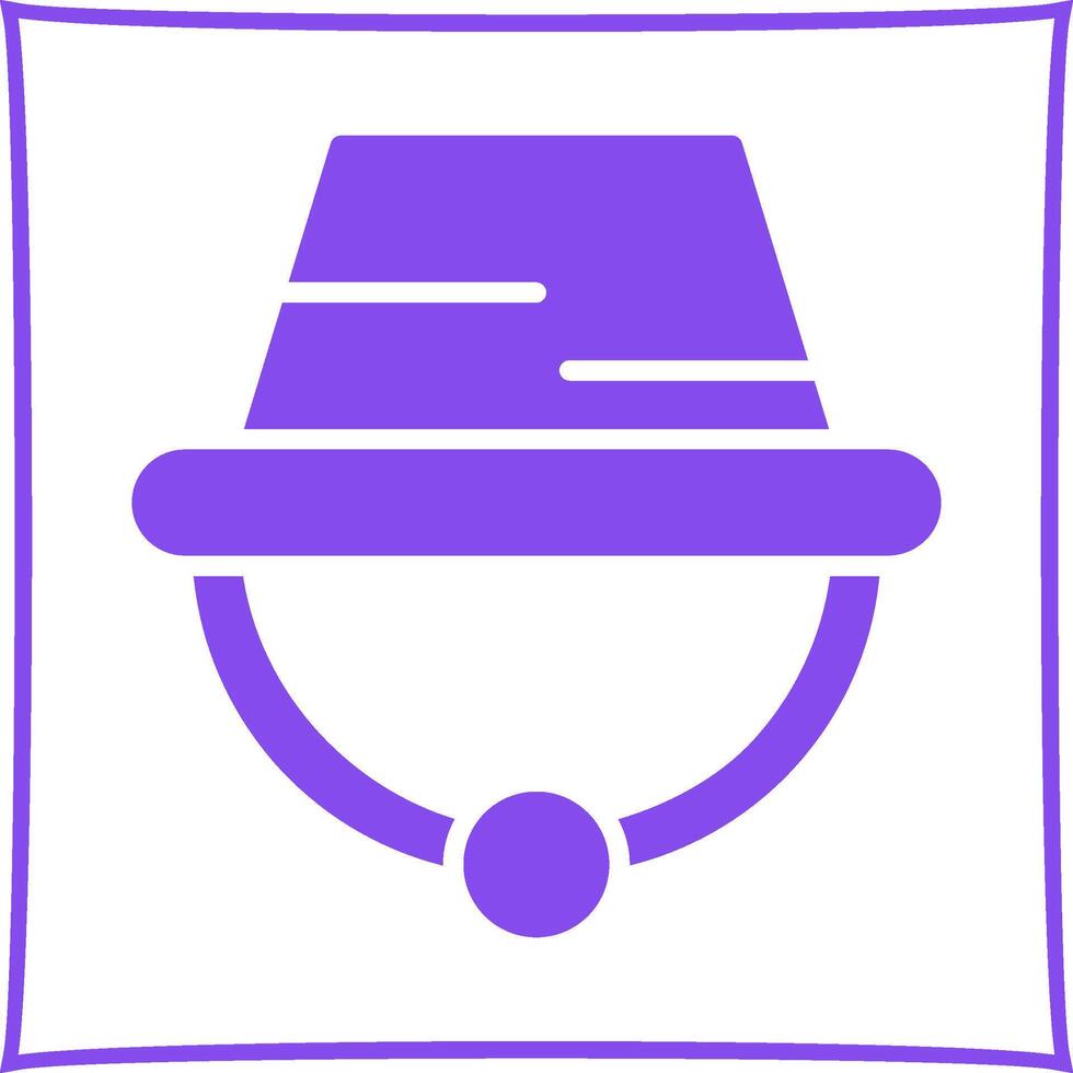 Camping Hat Vector Icon