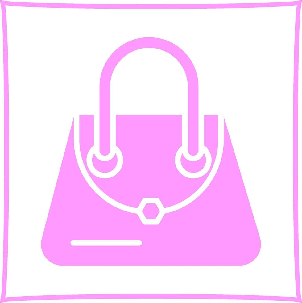 icono de vector de bolso