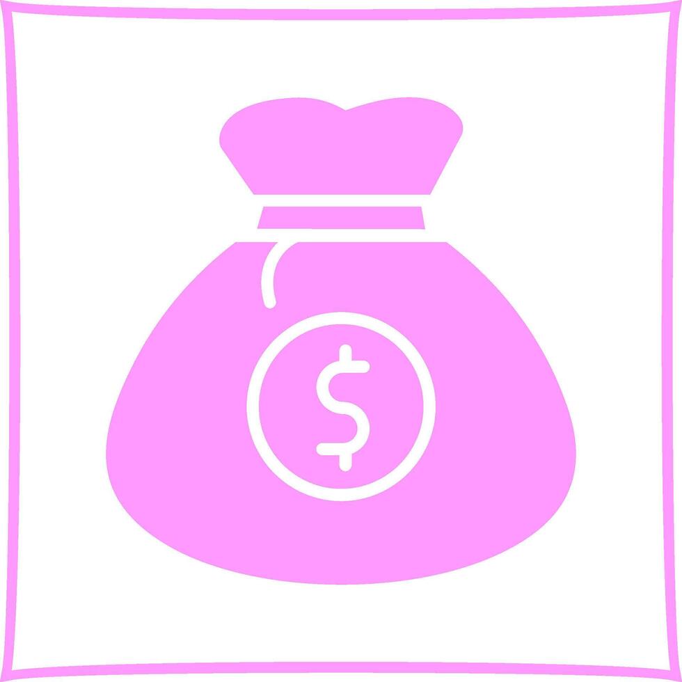 Money Bag Vector Icon