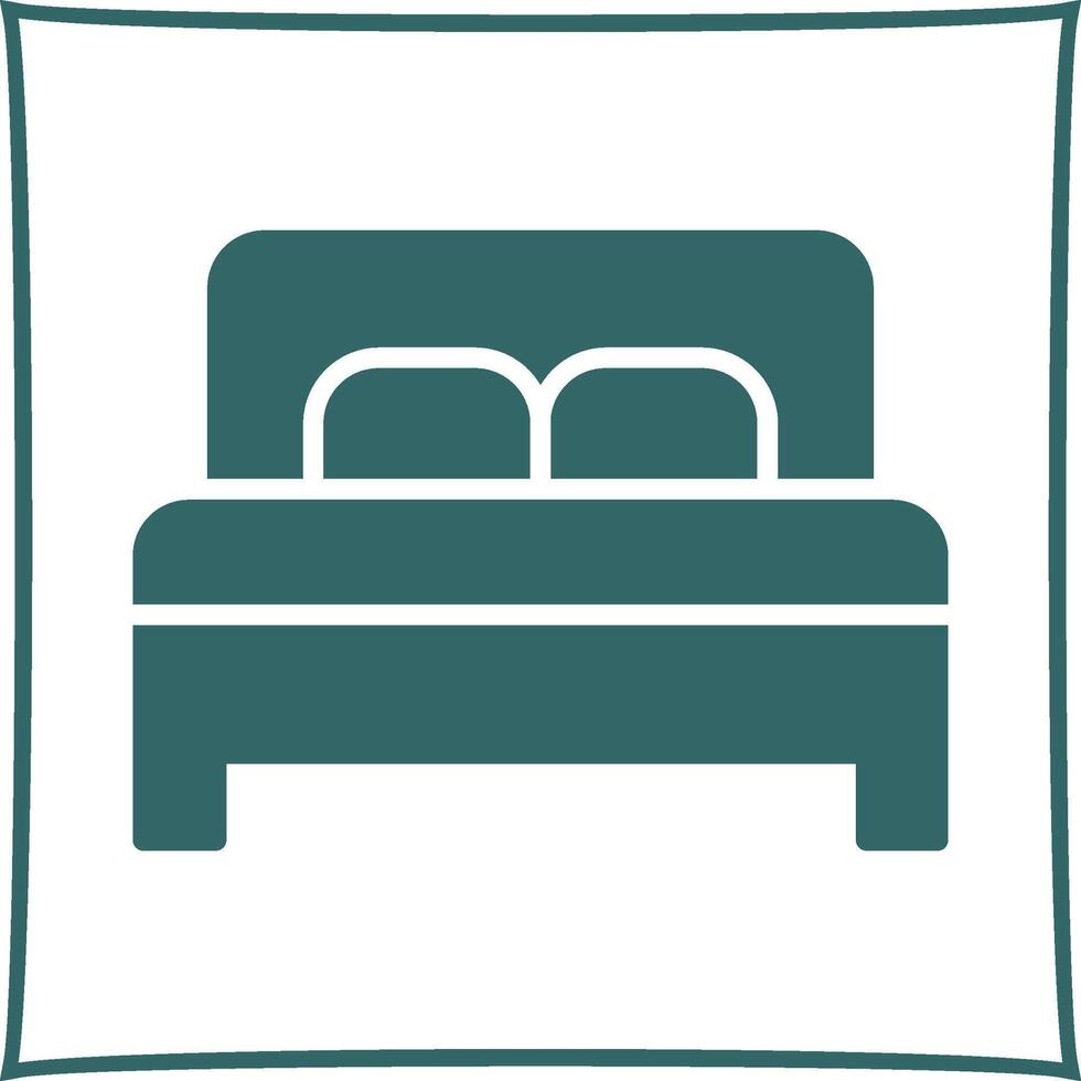 Double Bed II Vector Icon