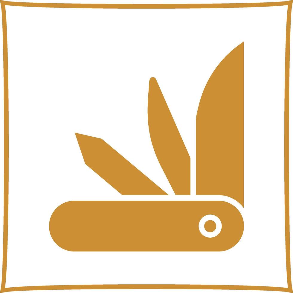 Swiss Army Knife Vector Icon