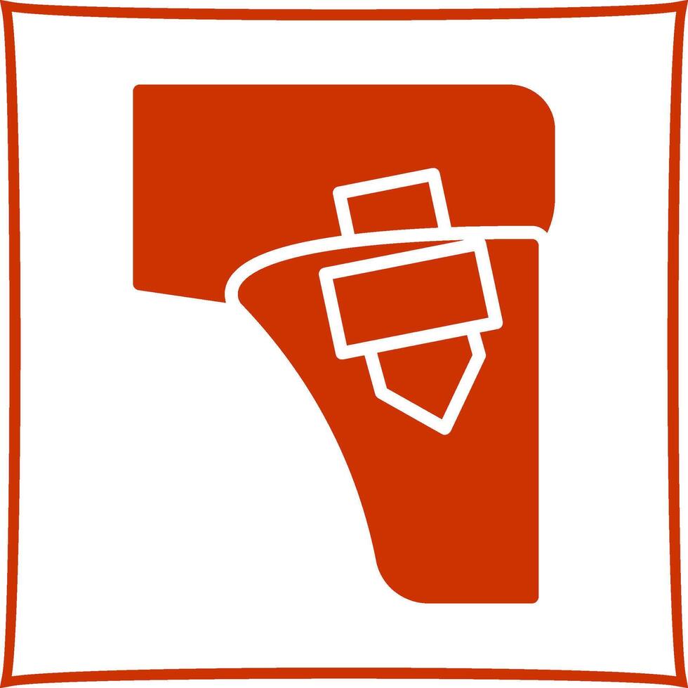 Gun Belt Vector Icon