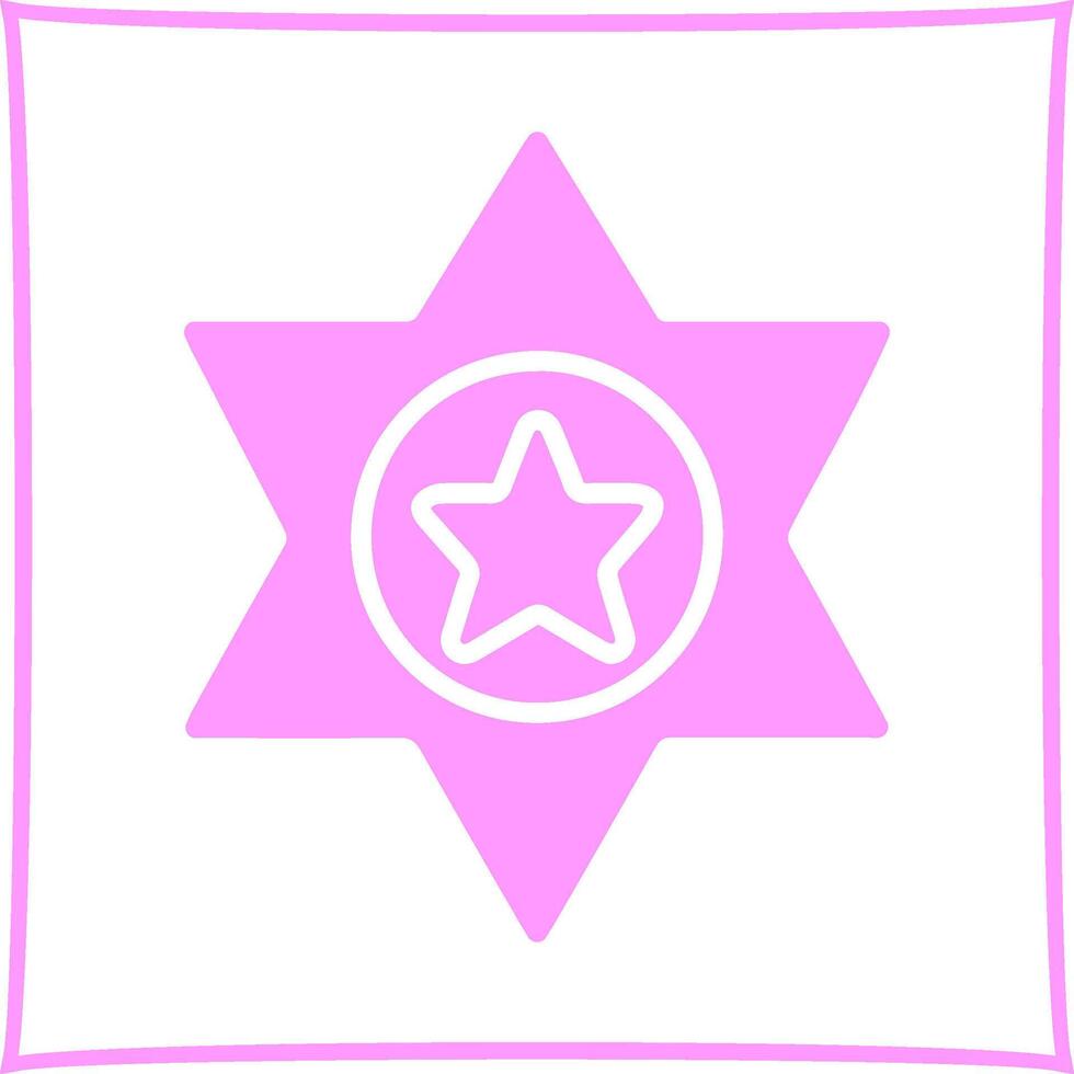 Sheriff Vector Icon