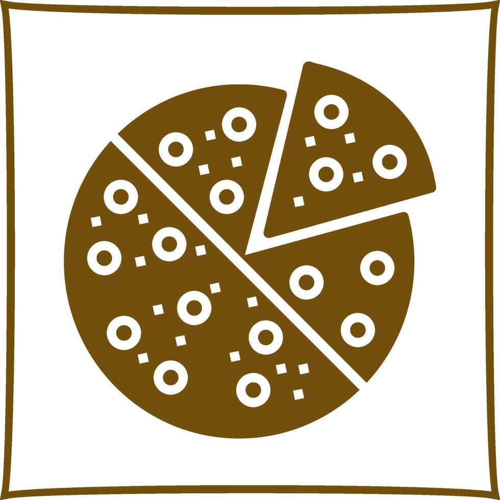 Pizza Slice Vector Icon