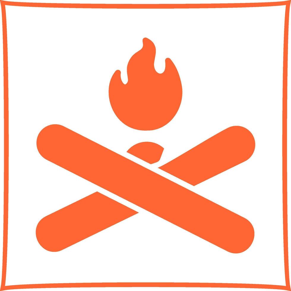 Bonfire Vector Icon
