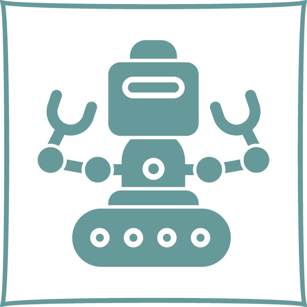 Industrial Robot I Vector Icon