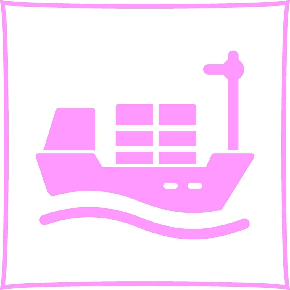 Cargo Ship I Vector Icon