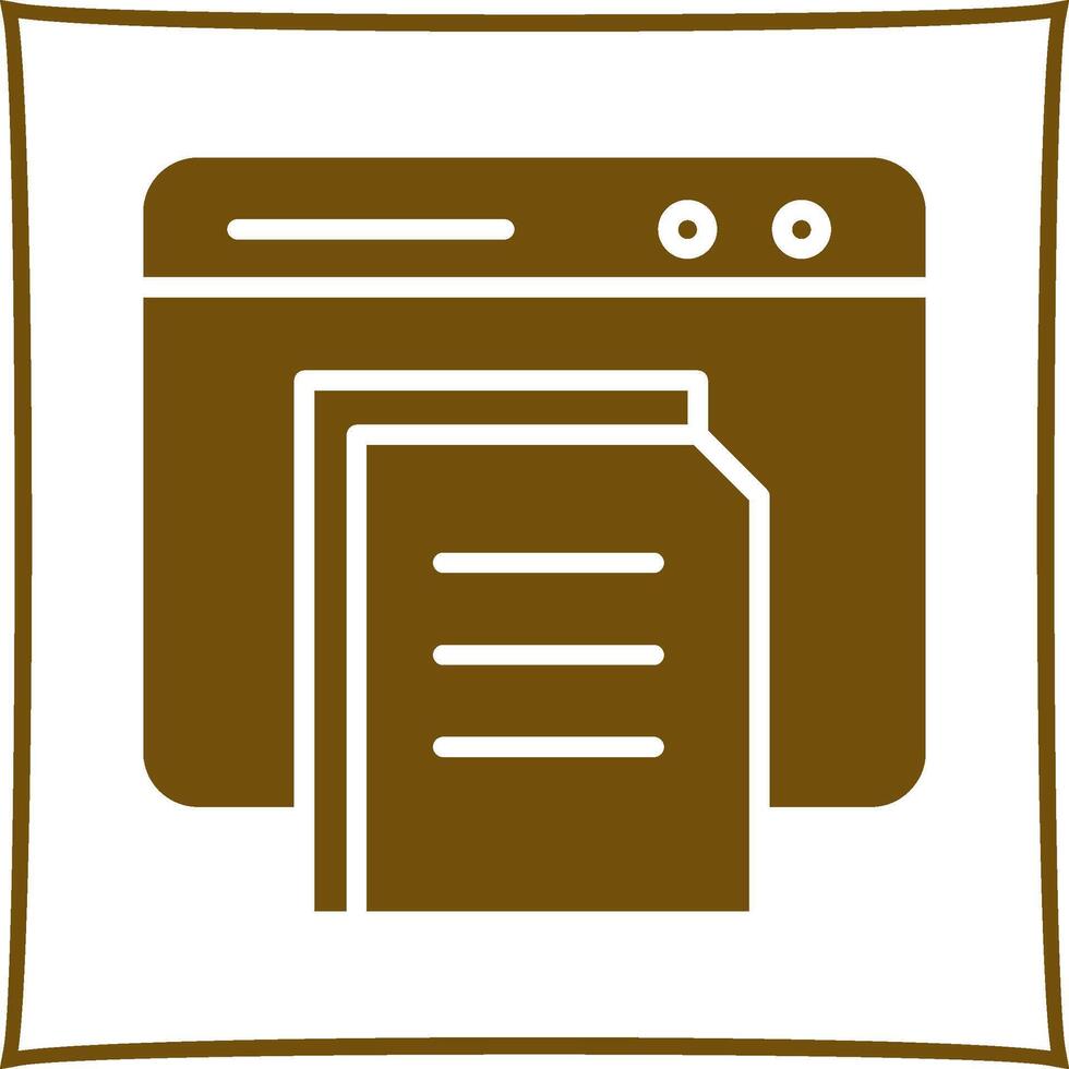 Document Vector Icon