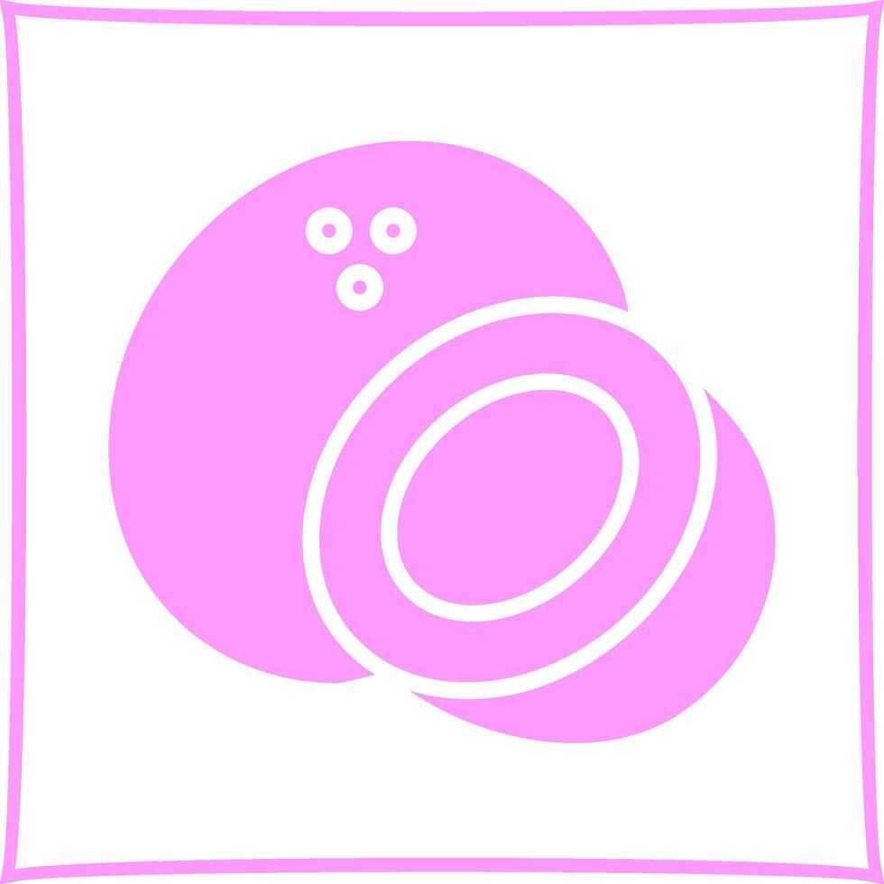 Coconut Vector Icon