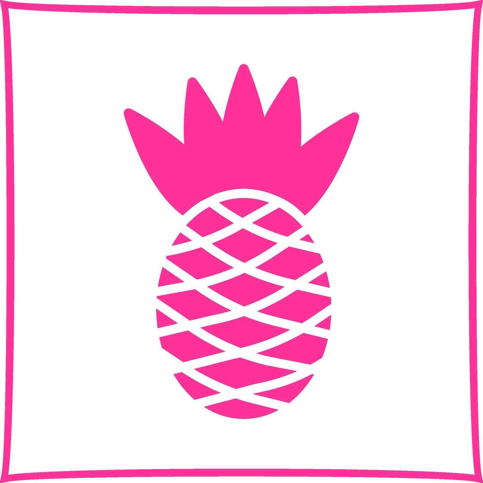 Pineapple Vector Icon
